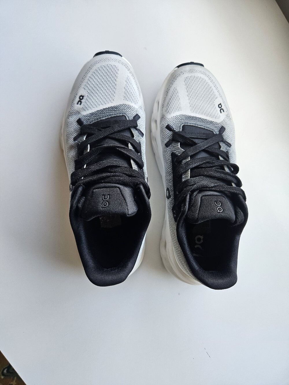 On Cloudtilt Black Ivory Cloudtech Phase Midsole Athletic Shoes - Picture 8 of 14